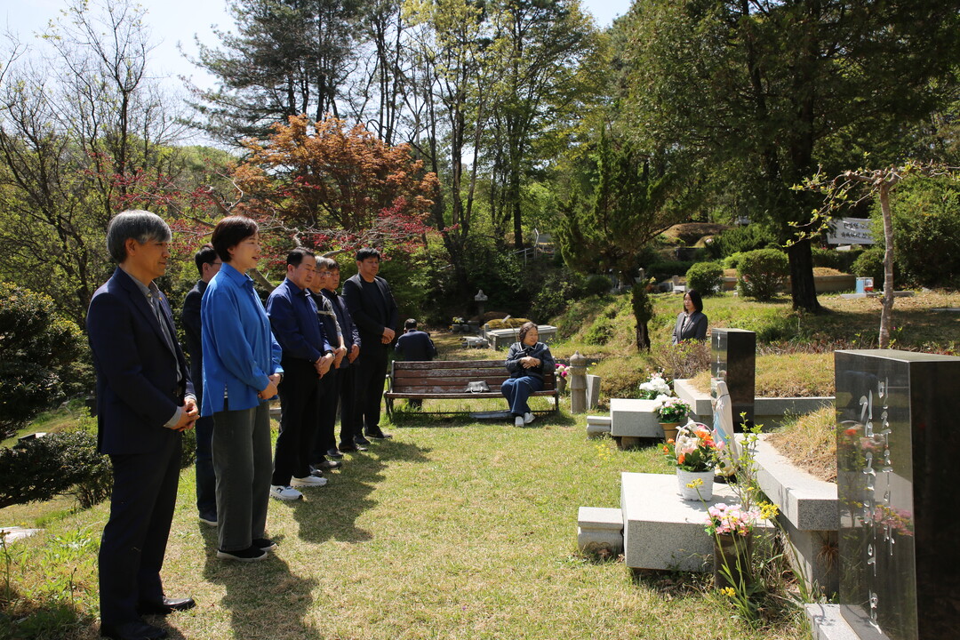 유은혜 예비후보, '정치적 스...