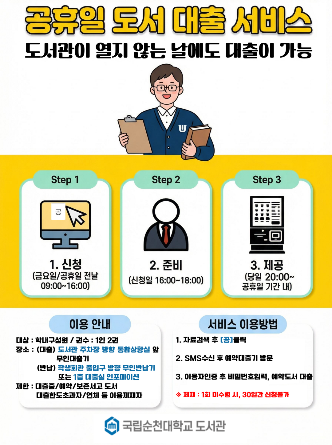 공휴일에도 책 빌린다…국립순천대, 비...