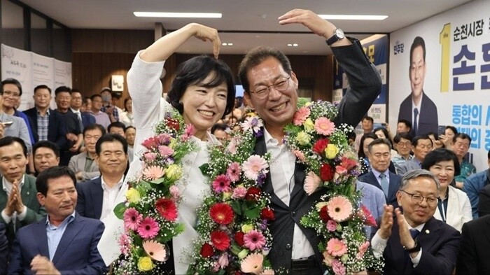 순천 민심 뒤집혔다…손훈모, 노관규 ...