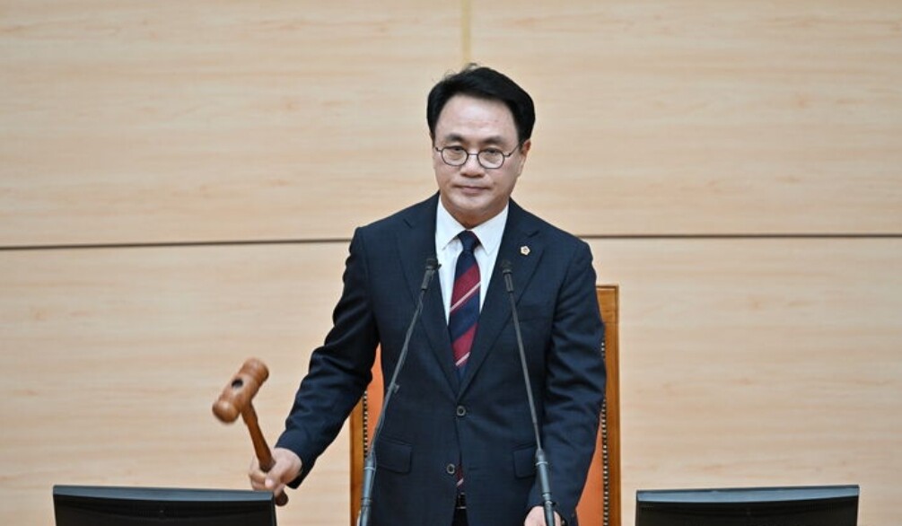 전남광주통합특별시의회 첫 의장에 송형...