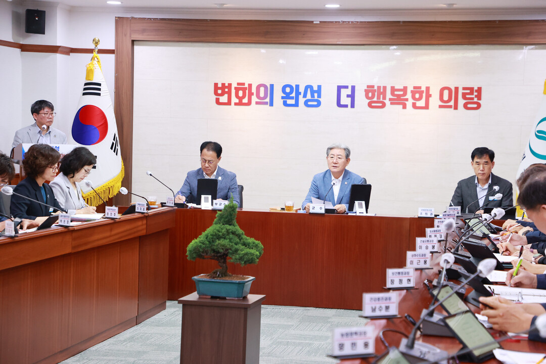 오태완 의령군수, 현장중심 군정 본격...