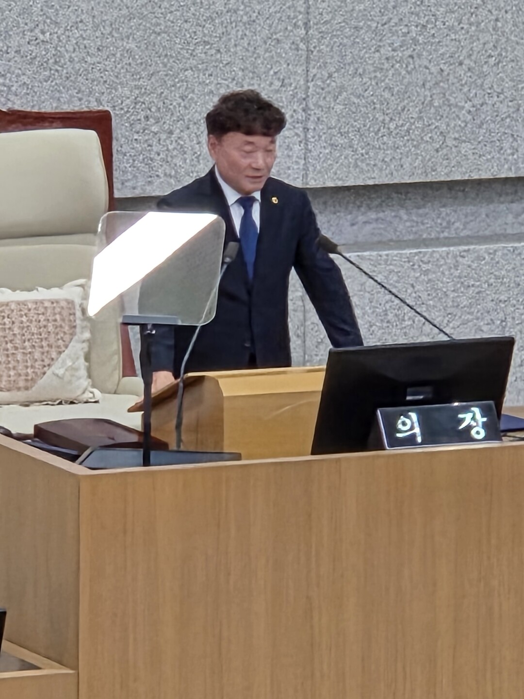 경기도의회 12대 전반기 의장 남종섭...