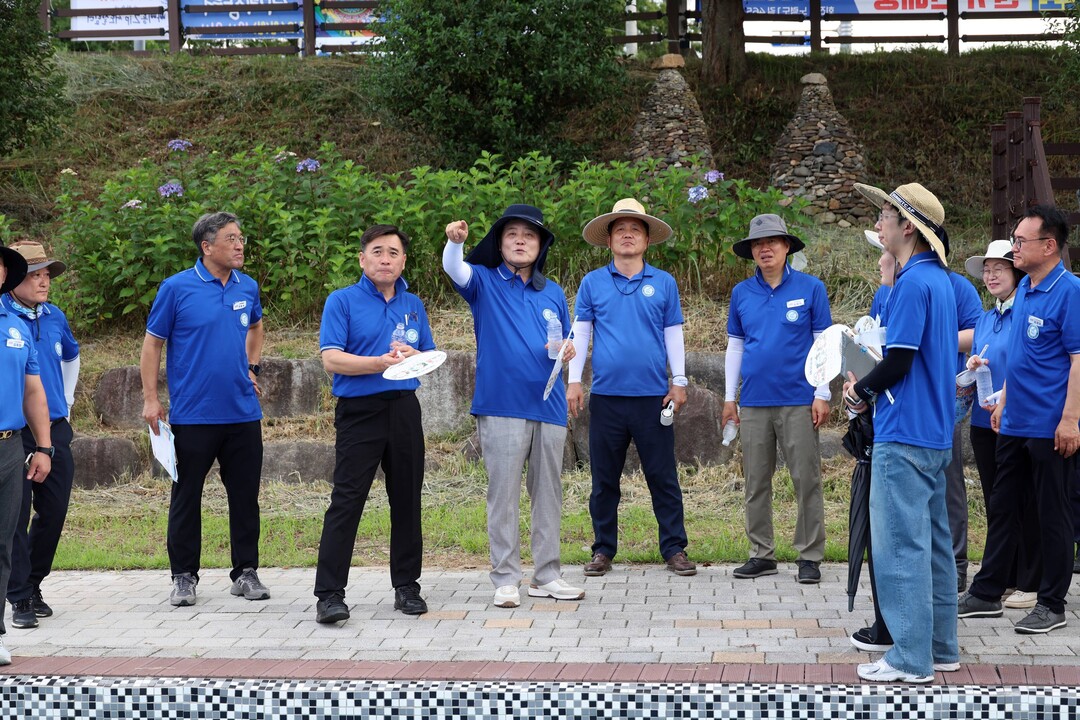사순문 장흥군수, 물축제 현장 점검…...
