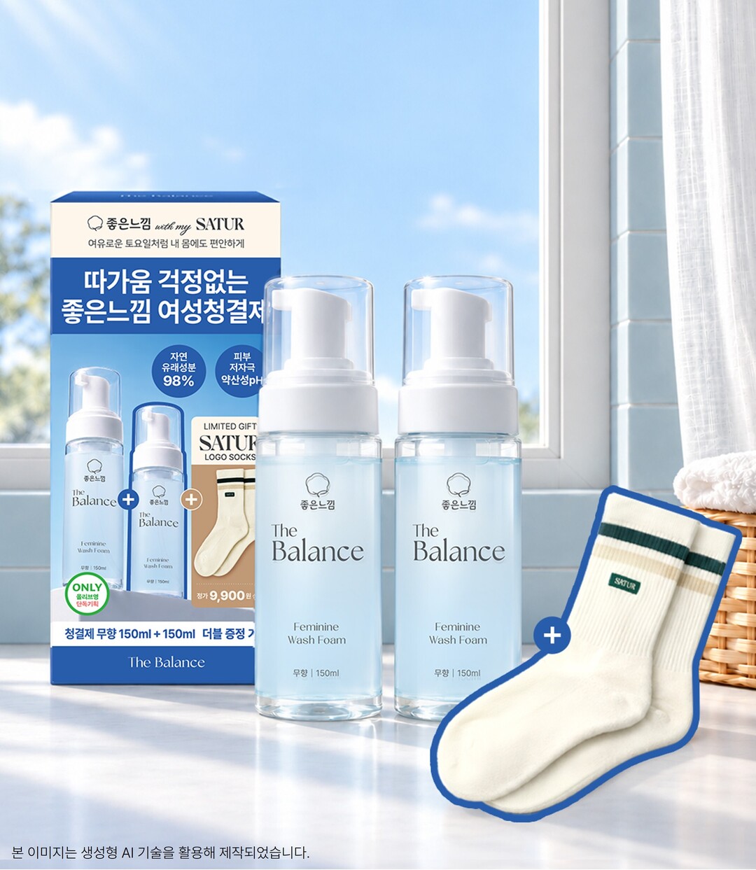 유한킴벌리 좋은느낌, 세터 협업…여성...