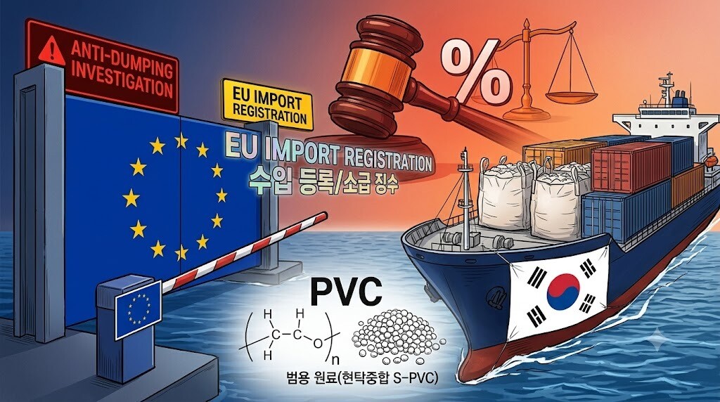 한국산 PVC, EU 반덤핑 조사 대...