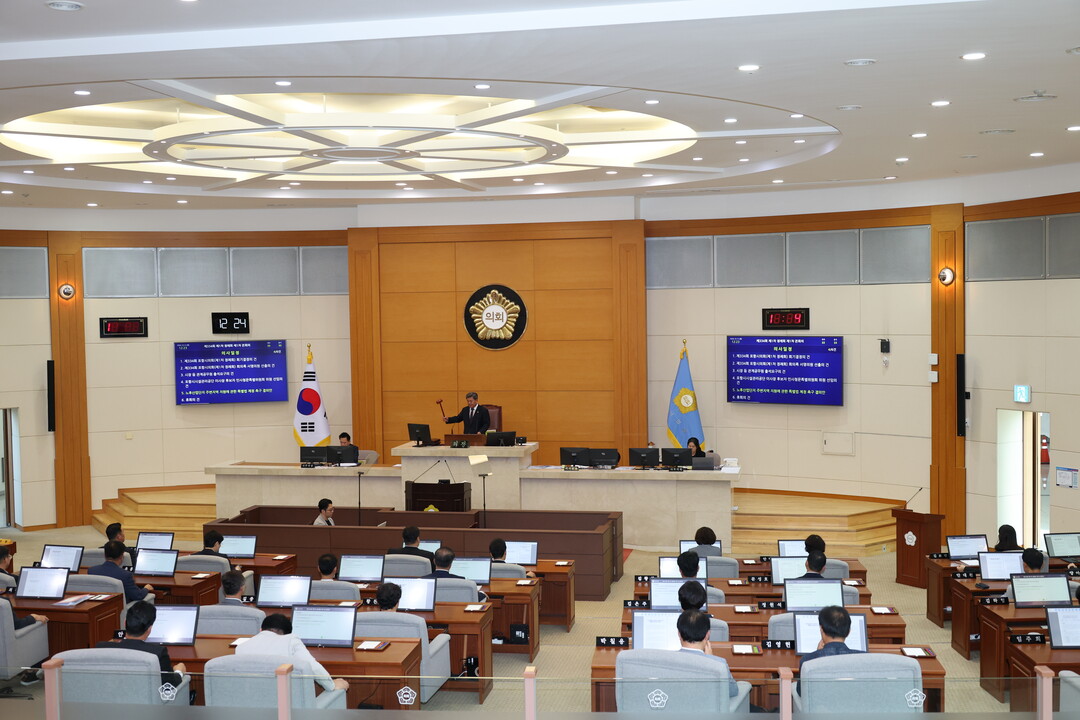 포항시의회, 제10대 시의회 첫 정례...