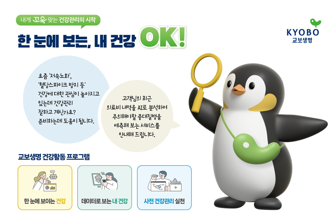교보생명, 보험 가입 후 건강관리까지...