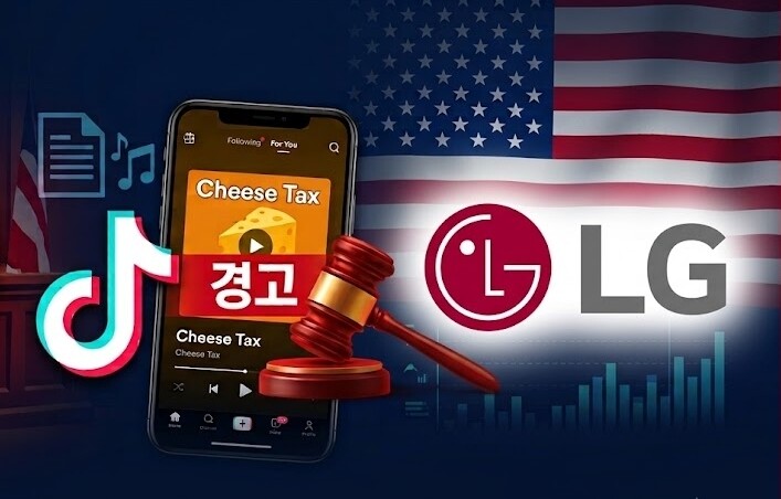 LG전자 美법인, 틱톡 인기곡 무단사...