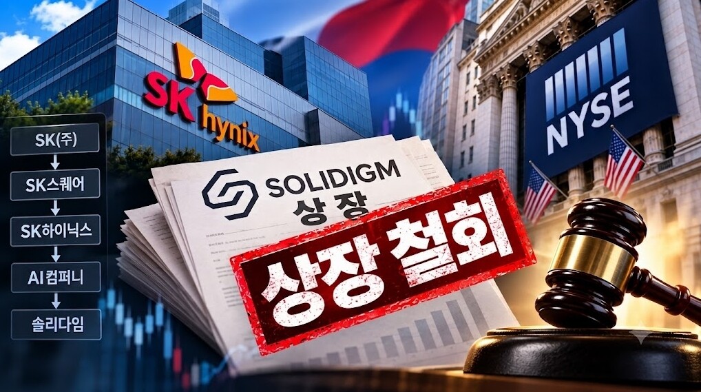 솔리다임 상장 중단…